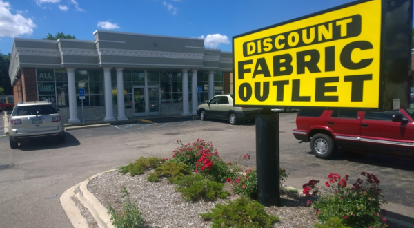 The Massive Fabric Warehouse In Michigan, Discount Fabric Outlet, Is A Crafter’s Dream Come True