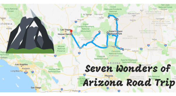 This Scenic Road Trip Takes You To All 7 Wonders Of Arizona
