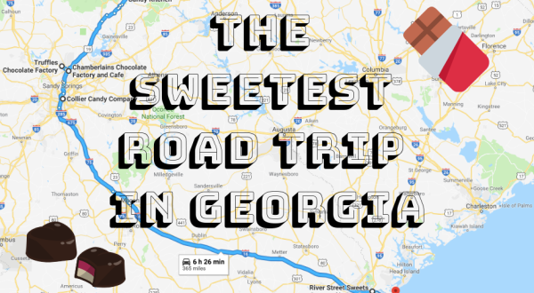 The Sweetest Road Trip in Georgia Takes You To 8 Old School Chocolate Shops