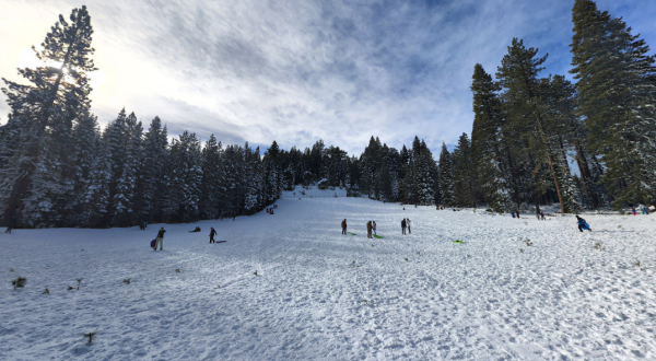 The Epic Sledding Hill In Northern California That You’ll Want To Slide Down Again And Again