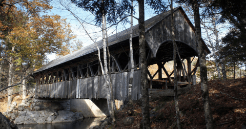 The Majority Of Maine's Covered Bridges Can Be Found In This Jaw Dropping Region