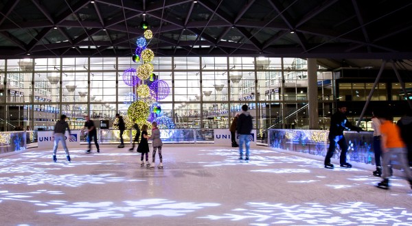 This U.S. Airport Is Bringing Back Its Magical Ice Skating Rink