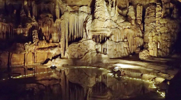 Venture Nearly 80-Feet Deep Below The Earth At These One Of A Kind Caverns In Texas