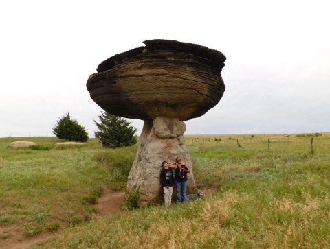 You'll Find The Most Unique Rock Formations At This Beloved State Park In Kansas
