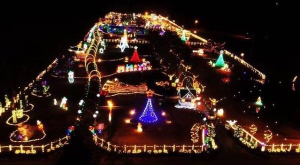 The Magical Light Display Just Outside Of Nashville That Gets Better Year After Year