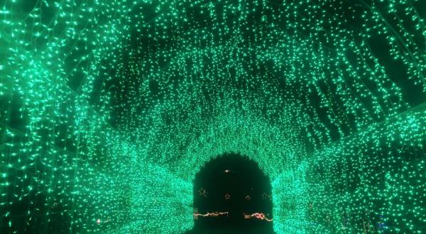 Take A Dreamy Ride Through The Largest Drive-Thru Light Show In Texas, Land Of Lights