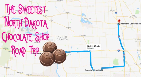 The Sweetest Road Trip In North Dakota Takes You To 4 Old School Chocolate Shops