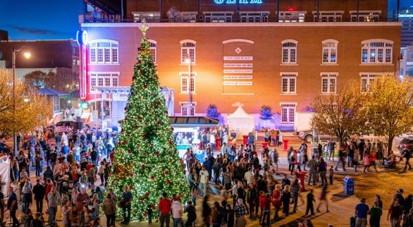 The Magical Oklahoma Christmas Tree That Comes Alive With A Million Colorful Lights