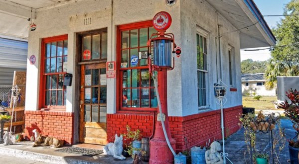 The Most Historic Gas Station In Florida Belongs On Your Bucket List
