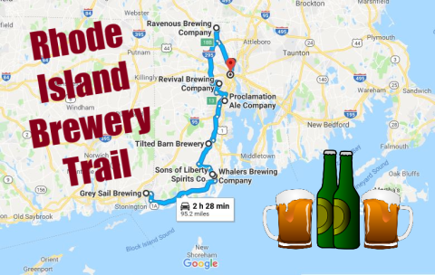 Take The Rhode Island Brewery Trail For A Weekend You'll Never Forget