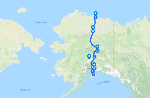 This Scenic Road Trip Takes You To All 7 Wonders Of Alaska