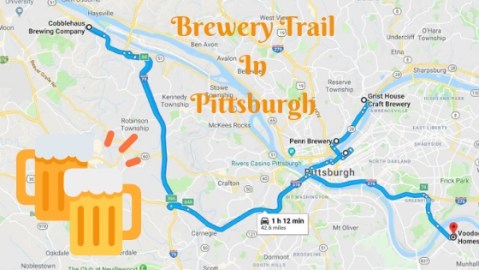 Take The Pittsburgh Brewery Trail For A Weekend You’ll Never Forget