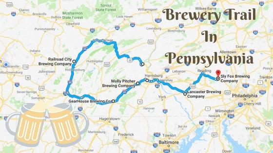 Take The Pennsylvania Brewery Trail For A Weekend You’ll Never Forget