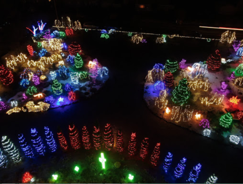 This Little-Known Garden In Idaho Is A Glowing Winter Wonderland You Need To Visit