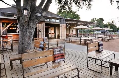 Cozy Up By The Fire At This Enchanting Outdoor Austin Restaurant This Winter