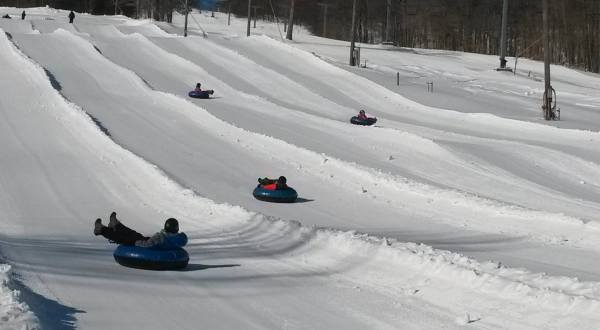 The Country’s Most Underrated Snow Tubing Park In Connecticut Is Powder Ridge Mountain Park & Resort And It’s A Blast To Visit