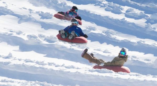 This Epic Snow Tubing Hill In New Jersey Will Give You The Winter Thrill Of A Lifetime