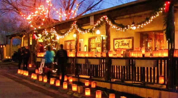 It’s Not Christmas Until You’ve Taken This Enchanting Farolito Walk In New Mexico