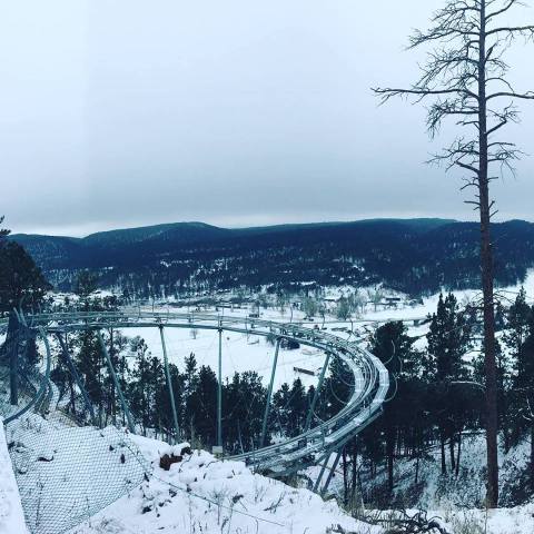 The Winter Coaster In South Dakota That Will Take You Through A Snowy Mountain Wonderland