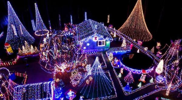 This Winter Wonderland Has The Most Spellbinding Lights Display In All Of Connecticut