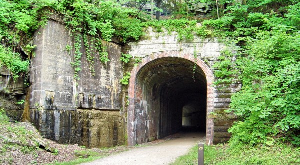 The One-Of-A-Kind Trail In West Virginia With 38 Bridges and 10 Tunnels Is Quite The Hike