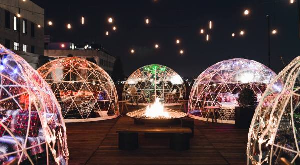 Hang Out In An Igloo At This Awesome Rooftop Bar In Nashville