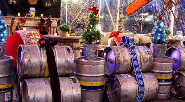 This Winter Beer Garden In Connecticut Is A Cold Weather Dream Come True