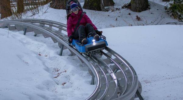 The Winter Coaster In Idaho That Will Take You Through A Snowy Mountain Wonderland