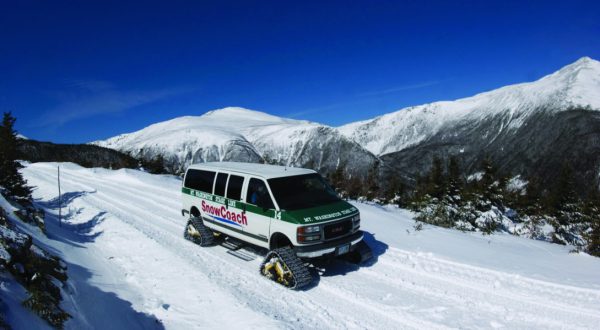The Highest Road In New Hampshire Will Lead You On An Unforgettable Winter Journey