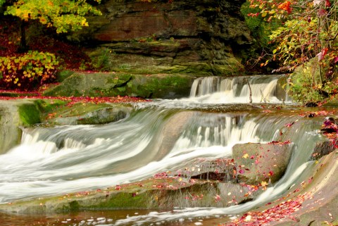 Your Kids Will Love This Easy 5-Acre Waterfall Hike Right Here In Greater Cleveland