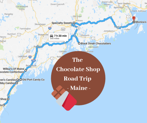 The Sweetest Road Trip in Maine Takes You To 9 Old School Chocolate Shops