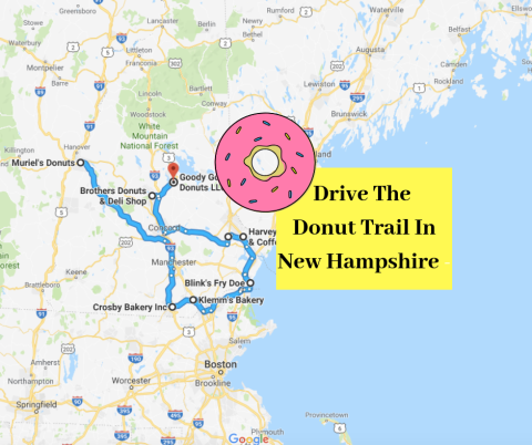 Take The New Hampshire Donut Trail For A Delightfully Delicious Day Trip