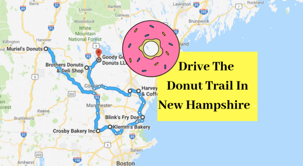 Take The New Hampshire Donut Trail For A Delightfully Delicious Day Trip