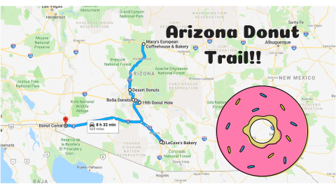 Take The Arizona Donut Trail For A Delightfully Delicious Day Trip