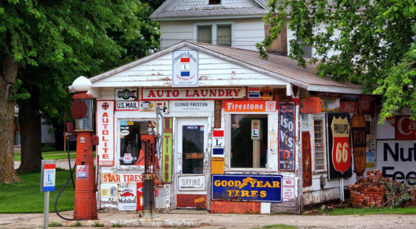 The Most Historic Gas Station In Iowa Belongs On Your Bucket List