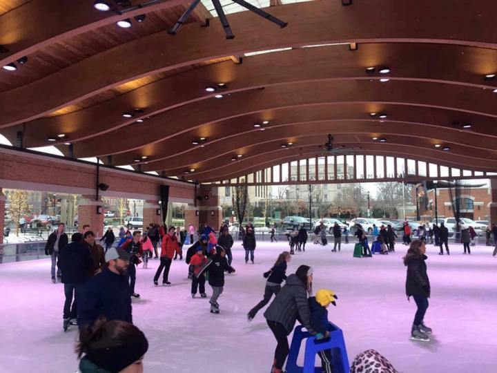 You'll find this massive ice rink under the Urschel Pavilion.