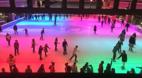 The Most Magical Ice Skating Experience Of The Winter Is In Indiana