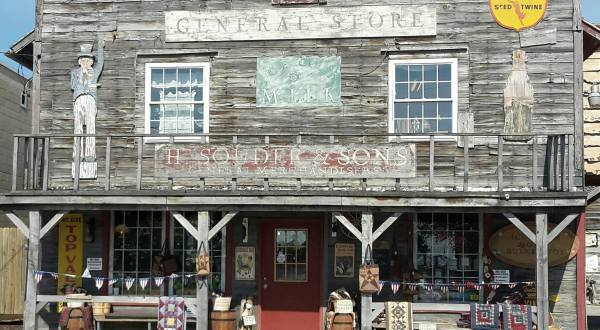 The Vintage Country Store In Indiana’s Favorite Amish Town Has Two Floors Of Antiques