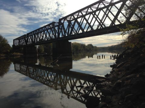 The Easy Rail Trail In Kansas That Takes You Right Along A Scenic River