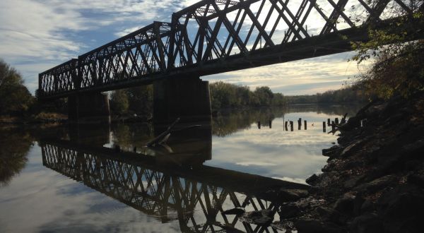 The Easy Rail Trail In Kansas That Takes You Right Along A Scenic River