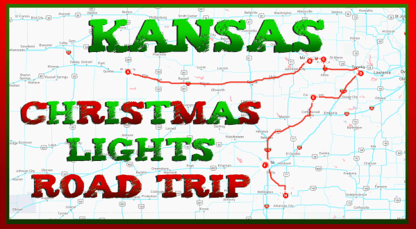 Everyone Should Take This Spectacular Holiday Trail Of Lights In Kansas This Season
