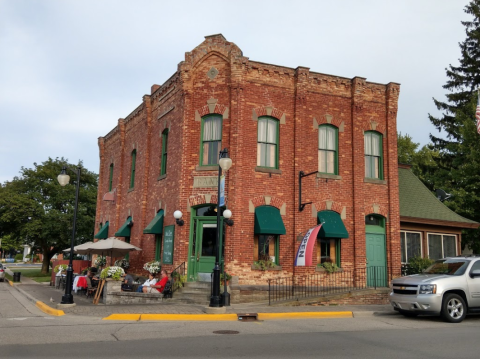 One Of The Best Restaurants In Michigan Can Be Found Inside This Historic Bank