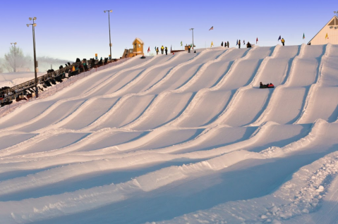 The Country's Most Underrated Snow Tubing Park In Minnesota Is Elm Creek Reserve And It's A Blast To Visit