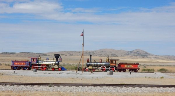 The Whole World Watched This Railroad Make History Right Here In Utah