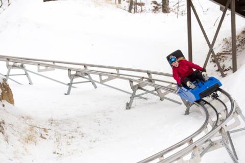 The Winter Coaster In Vermont That Will Take You Through A Snowy Mountain Wonderland