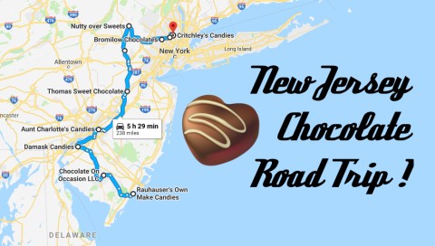 The Sweetest Road Trip in New Jersey Takes You To 9 Old School Chocolate Shops