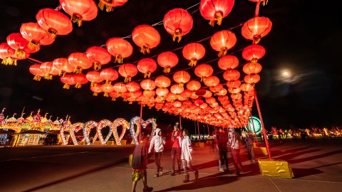 Enter A Dazzling Winter Wonderland At This Chinese Lantern Festival In Texas