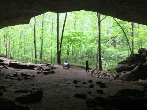 This Hike Takes You To A Place Arkansas' First Residents Left Behind