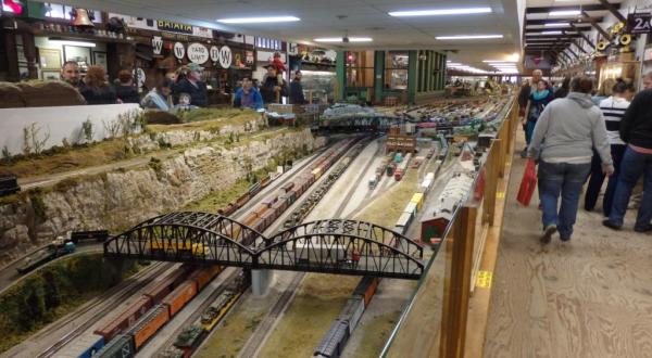 This Indoor Train Park Hiding In New York Proves There’s Still A Kid In All Of Us
