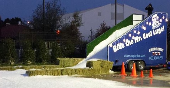 The Massive Arkansas Snow Slide That Will Make Everyone Feel Like A Kid Again